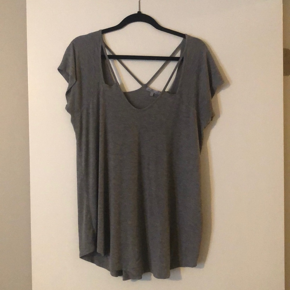 Charlotte Russe gray shirt